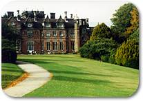 [Photo of Keele Hall lawns]
